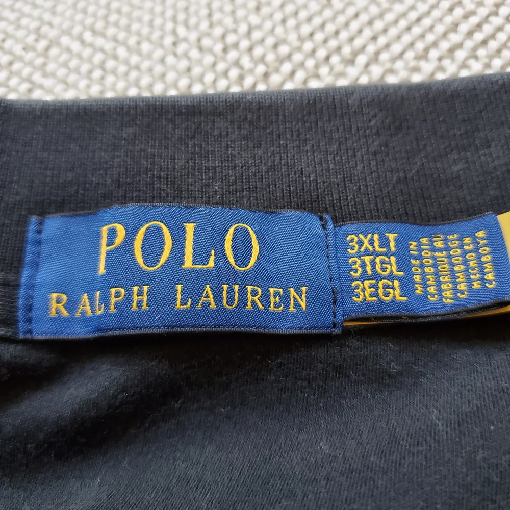 Polo by Ralph Lauren Colorblock Polo Shirt. Size 3LXT